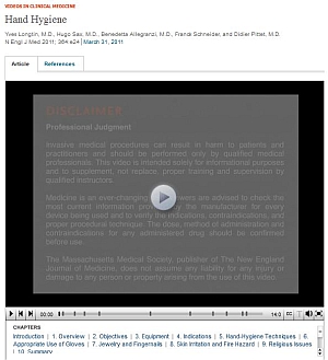 Video NEJM Hand Hygiene